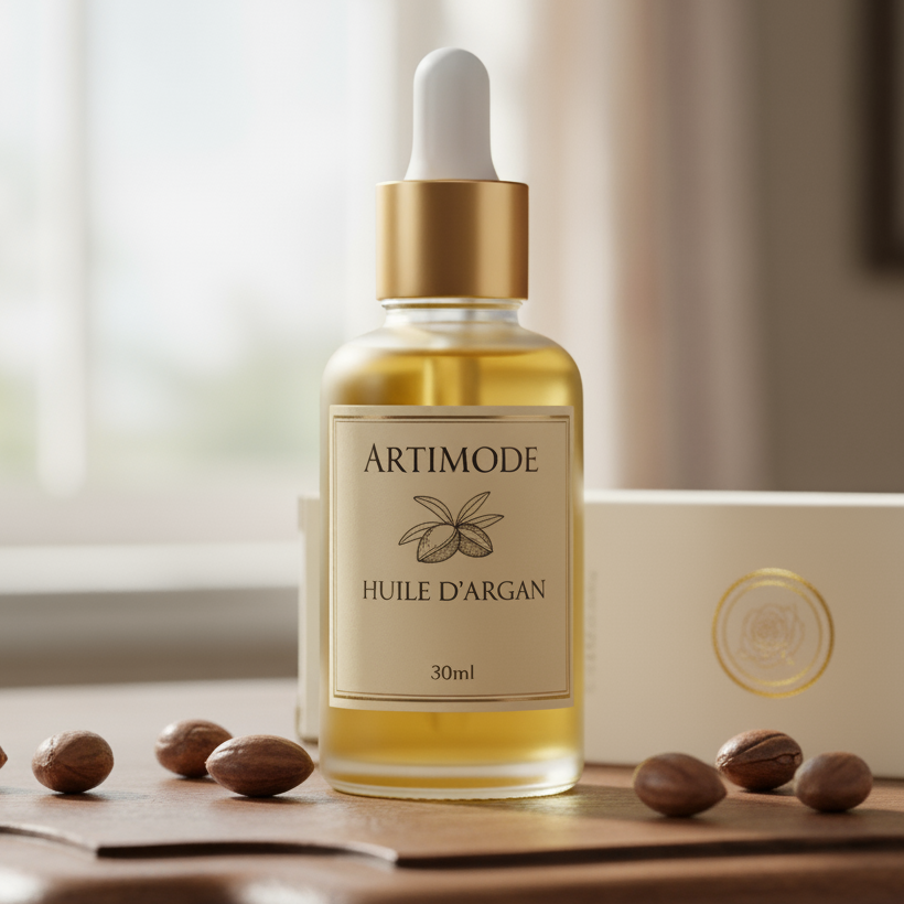 Huile de d'argan 50ml 100% naturelle et pur pressée à froid
